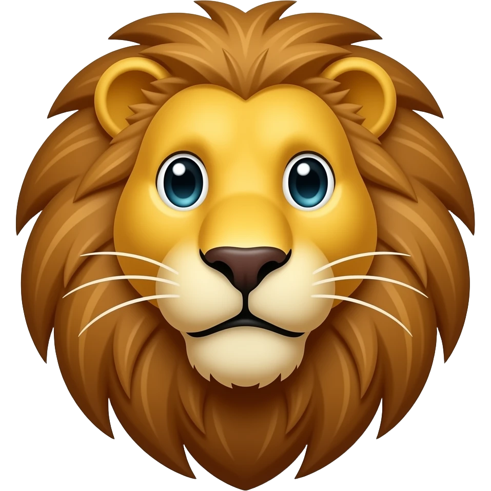Lion gem emoji