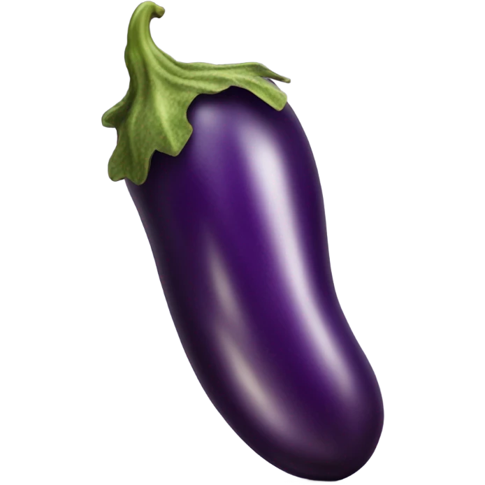 Big egg plant oozing emoji