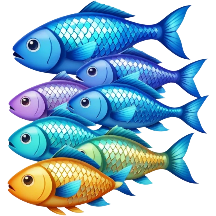 fish look right emoji