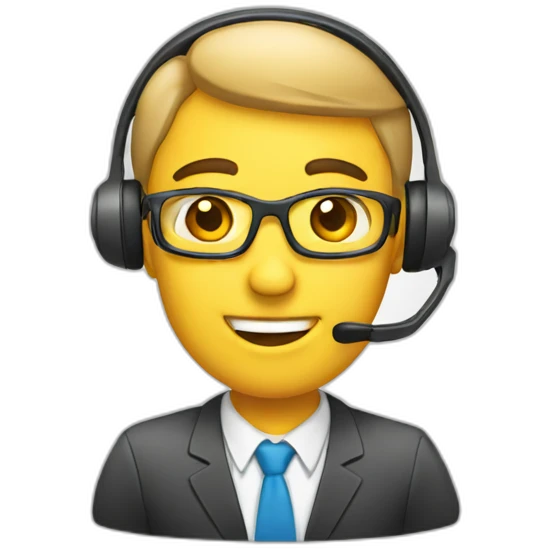 Call center emoji
