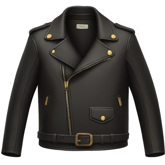 leather jacket emoji