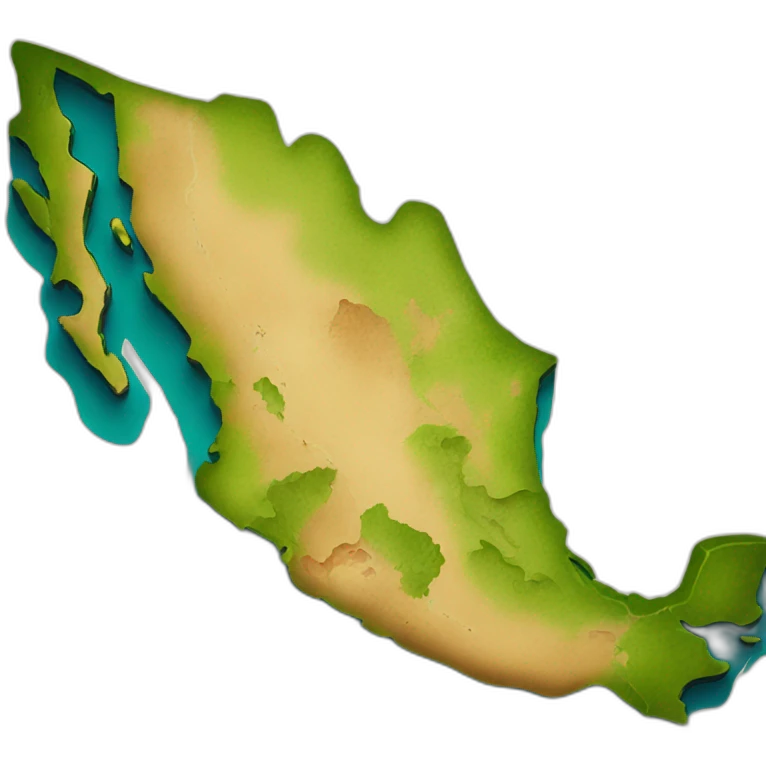 mexico map emoji