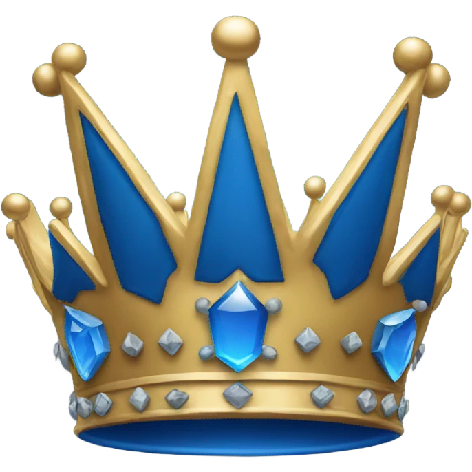 BLUE KING CROWN emoji