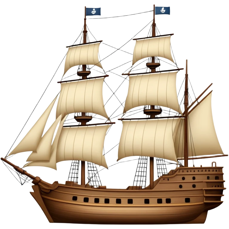 warship mid 19th century emoji