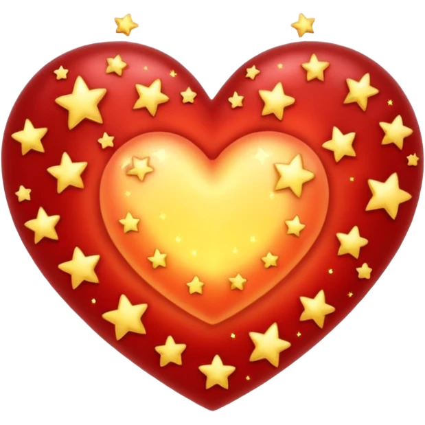 Love and stars emoji