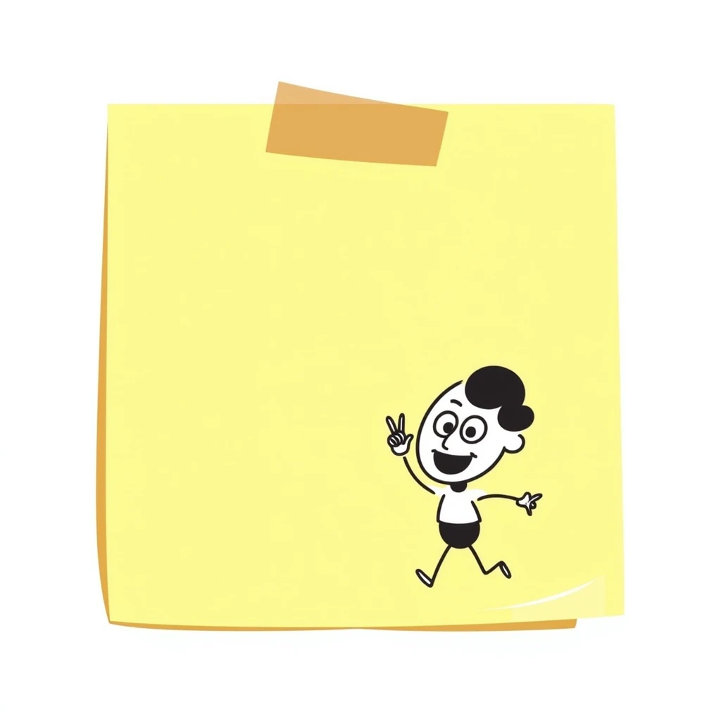 yellow sticky note emoji