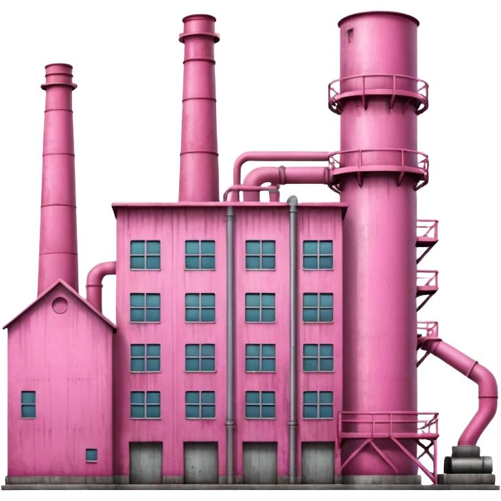 pink factory emoji