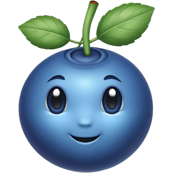 blue berry emoji