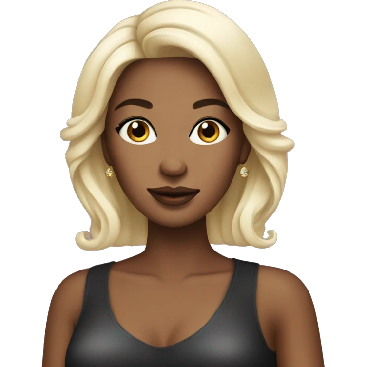 Glamour girl  emoji