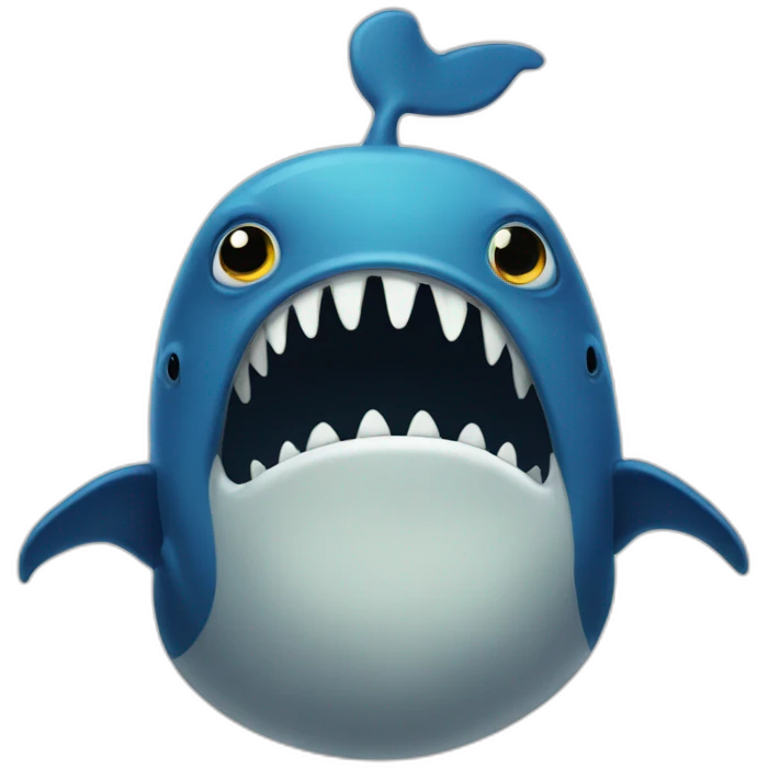 Monstro the whale emoji