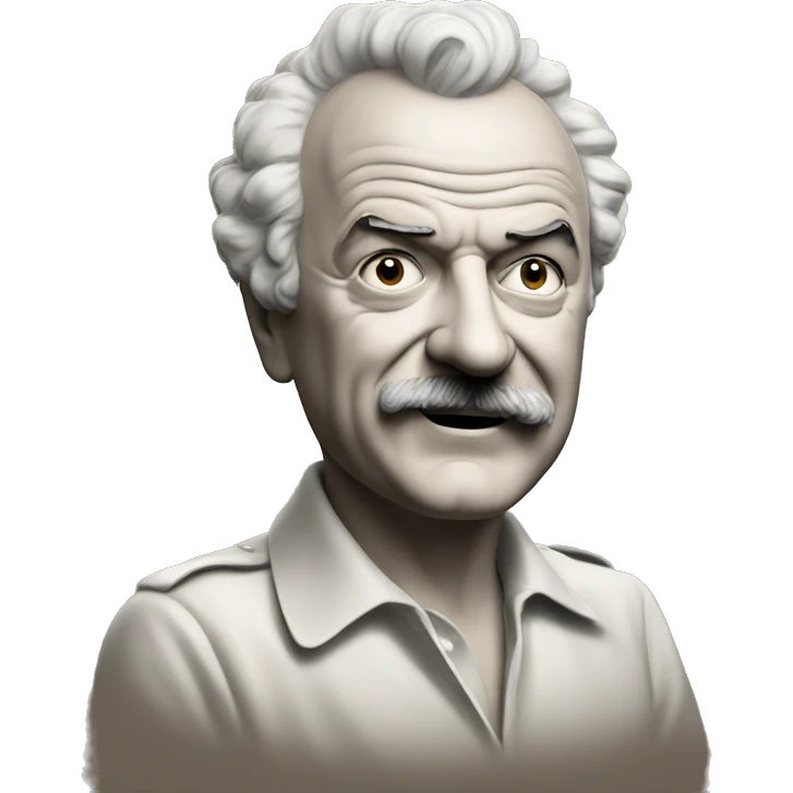 george brassens surprised emoji