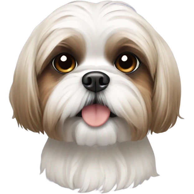 Dog shih tzu emoji