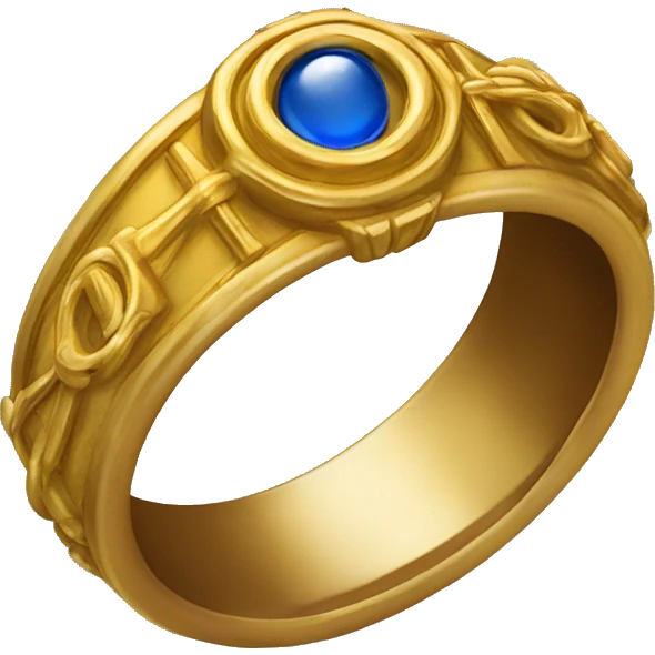 lord of the rings gold ring emoji