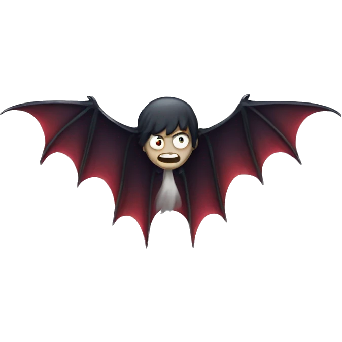 vampire wings emoji