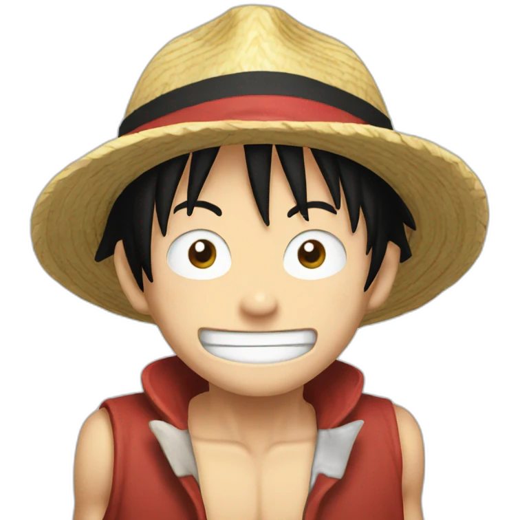 Luffy emoji