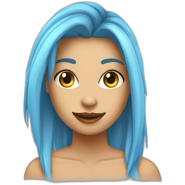 Haz un emoji de una chica de rave emoji