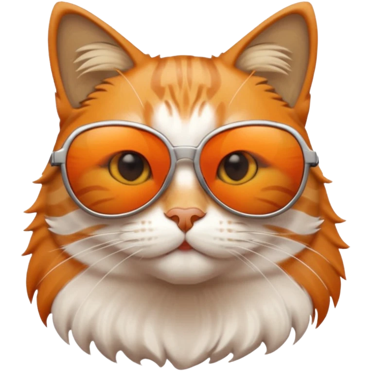 Cat wearing sunglasses emoji