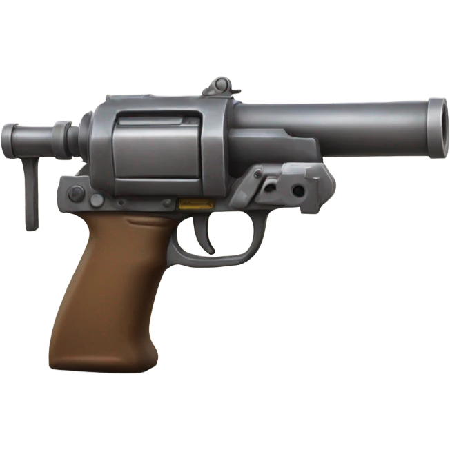 Big gun homemade emoji