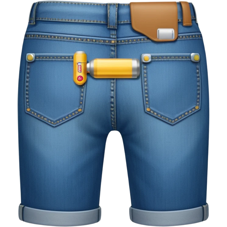 EpiPen in back jeans pocket emoji