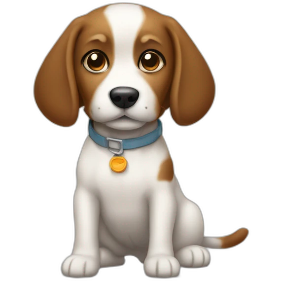 Cachorro cozinhando emoji