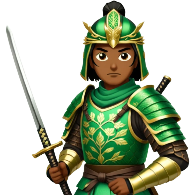 Emerald Samurai emoji