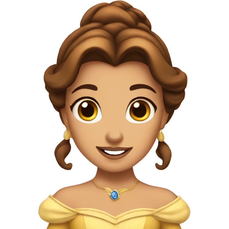 Princess belle emoji