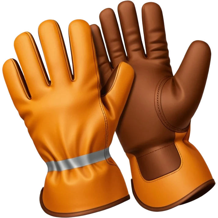 construction gloves 5 fingers emoji