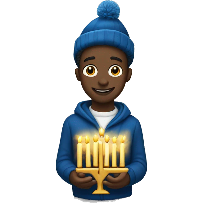 Hanukkah sweather emoji