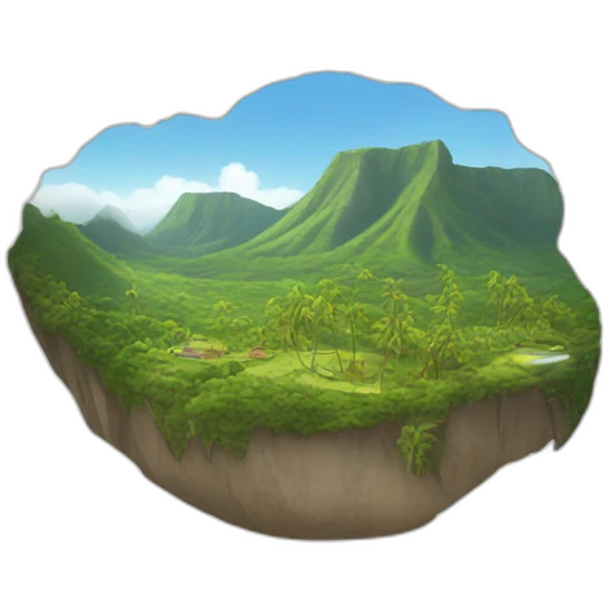 Reunion Island emoji