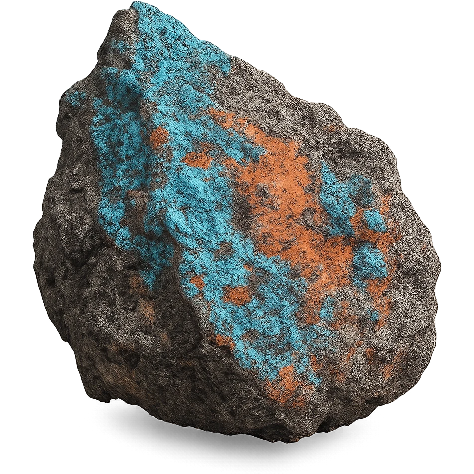 Сгенерируй эту руду в хорошем качестве на пнг фоне без фона emoji