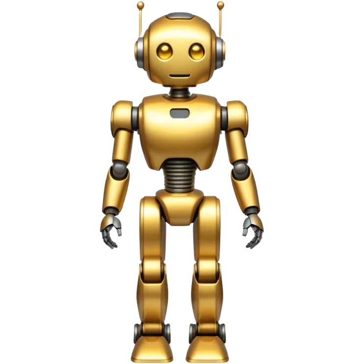 full body of golden emoji