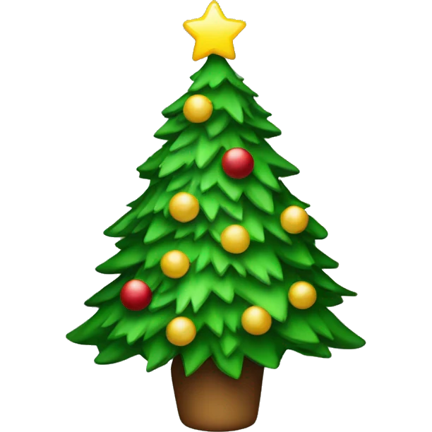 Christmas tree  emoji
