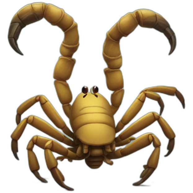 angry scorpion emoji