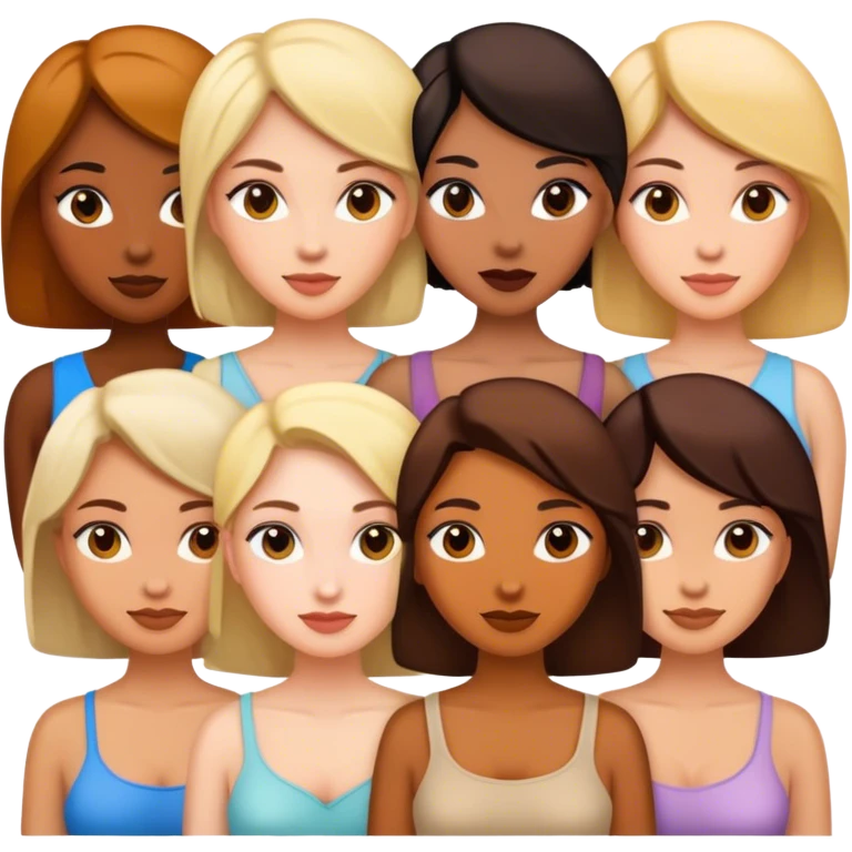 Hot women emoji