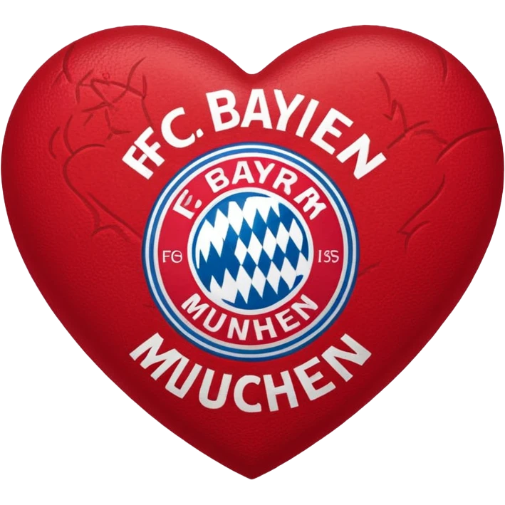 FC Bayern München Heart emoji