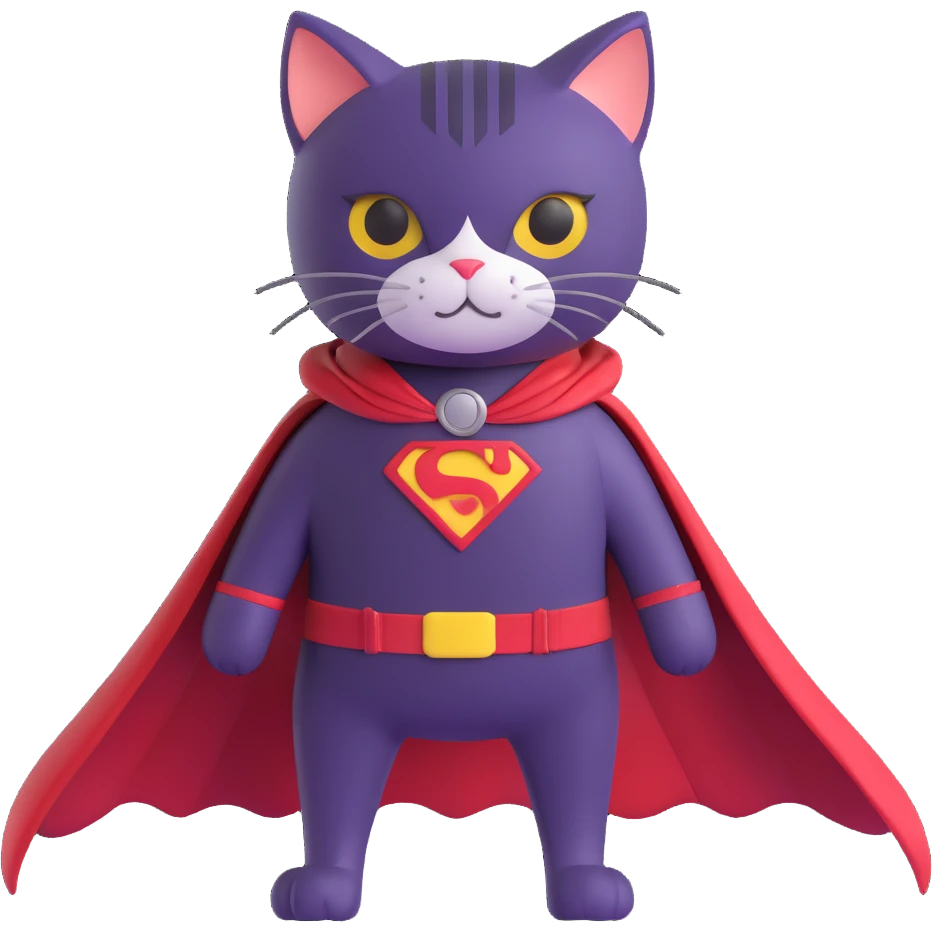 gato justiciero tierno emoji