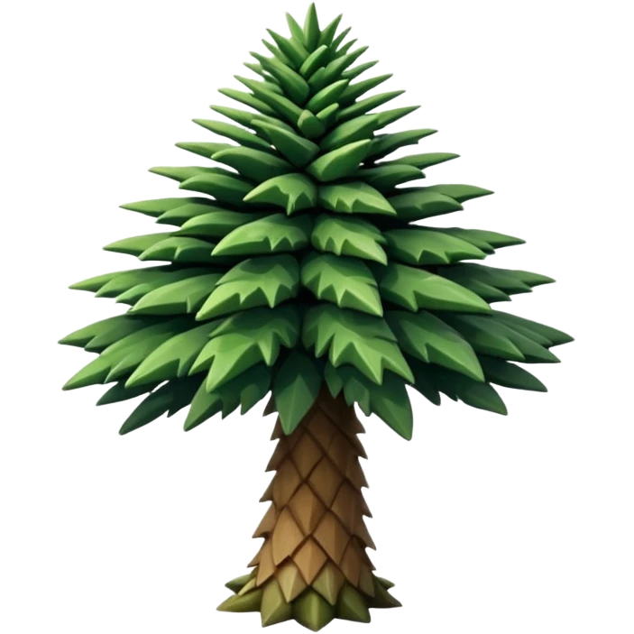 Patagonian araucaria pine emoji