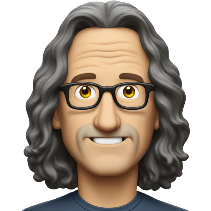 Geddy Lee watching TV emoji