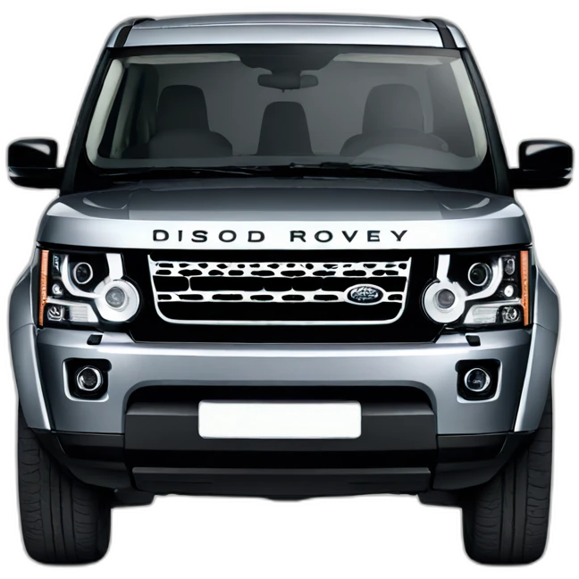 Land Rover discovery 4 grey with black rims emoji
