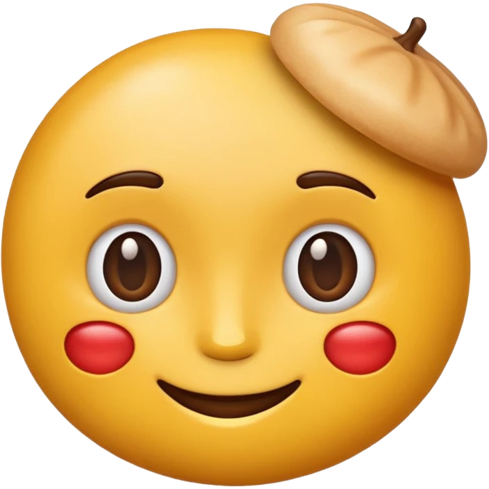 3D emoji symbolizing loyalty and frequent customer, food theme, friendly and modern, soft lighting, glossy, isolated, no background
 emoji