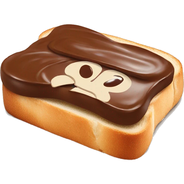 nutella on bread emoji