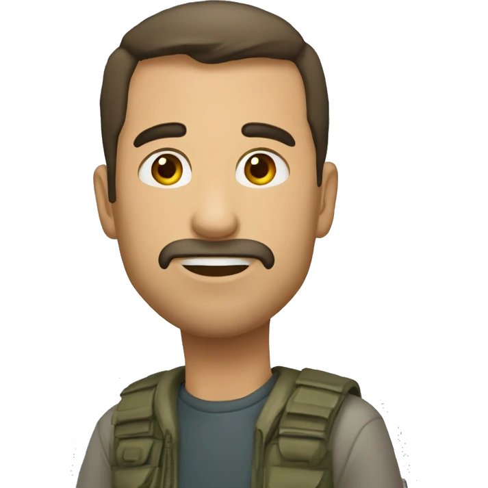 Меллстрой, прыгающий с парашютом emoji