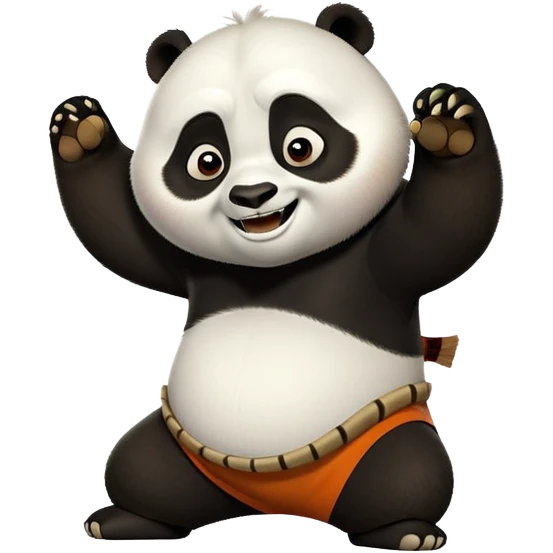 Kung foo panda emoji