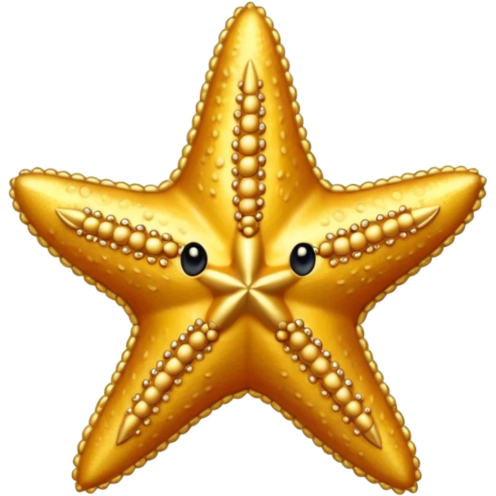 gold starfish emoji