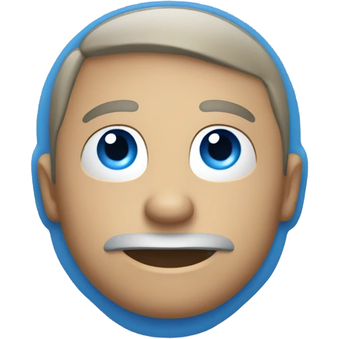 Blue tik emoji  emoji