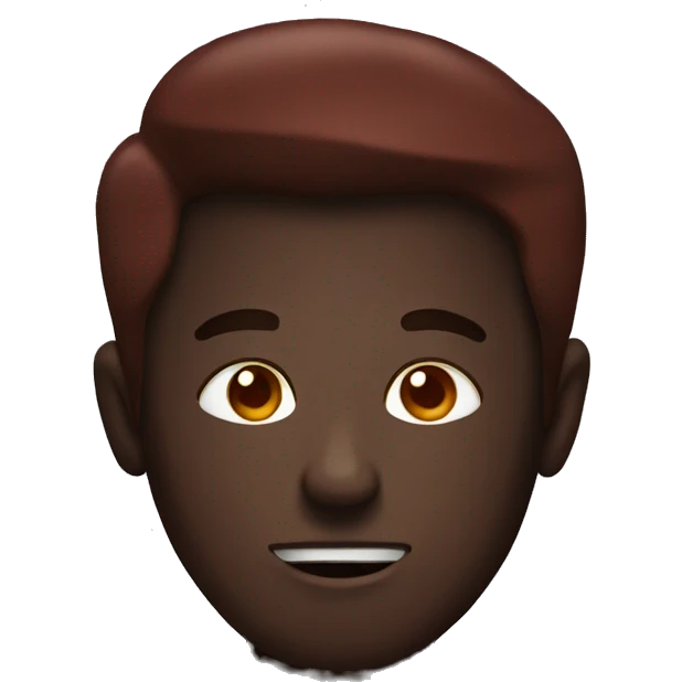 Dark red coffee emoji
