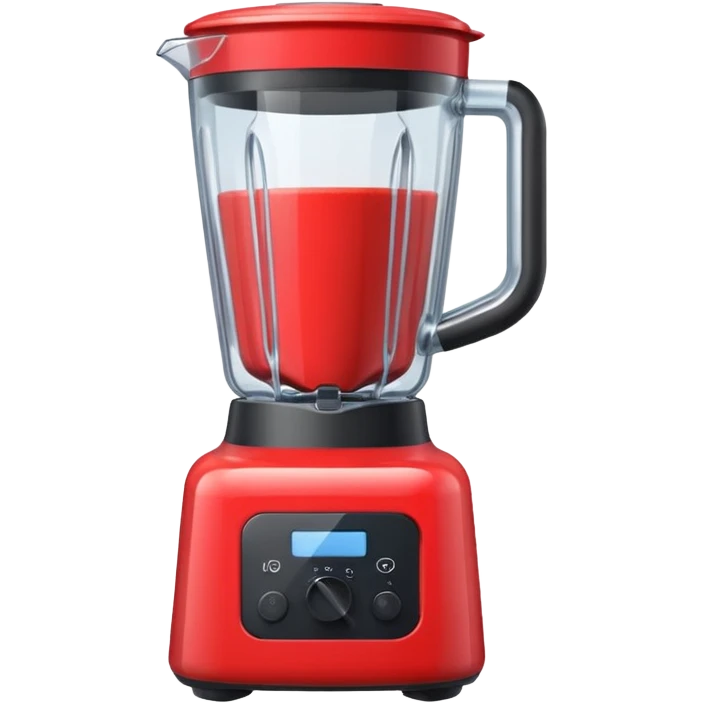 red blender emoji