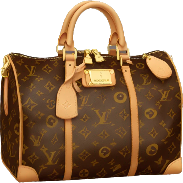 Louis Vuitton bag emoji