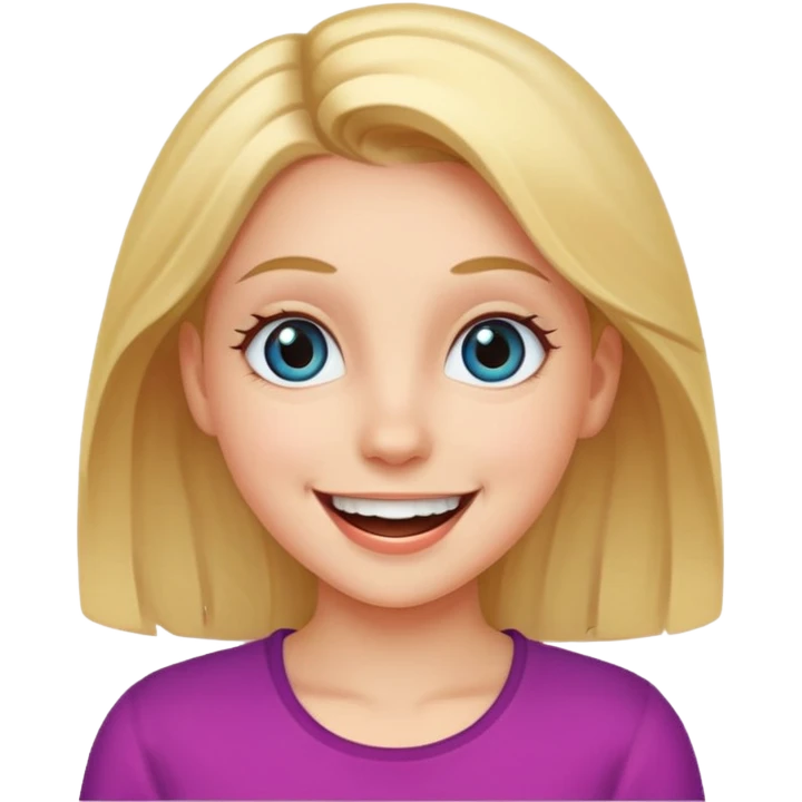 Девушка в восторге emoji