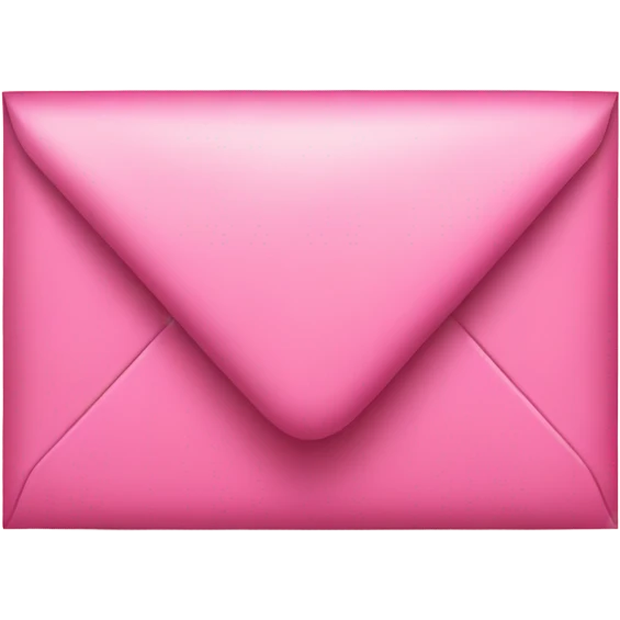 Pink email  emoji